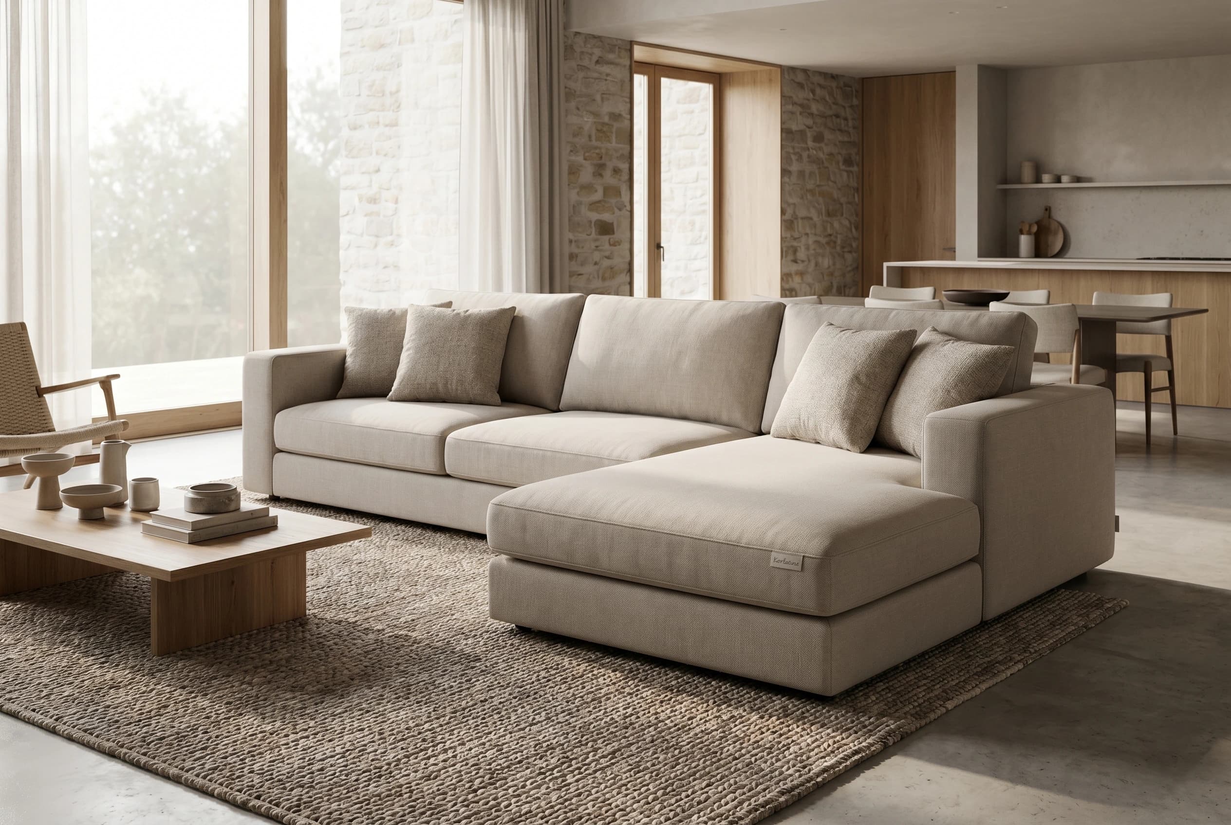 Open-space uchun modulli divan